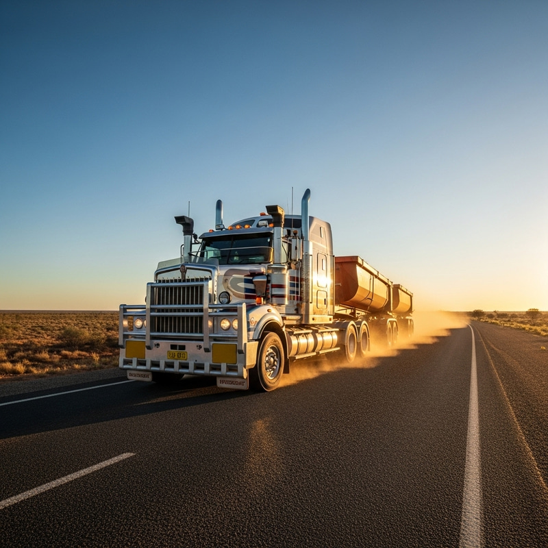 Vibrant Outback Road Train Adventure Vibrant Outback Road Train Adventure