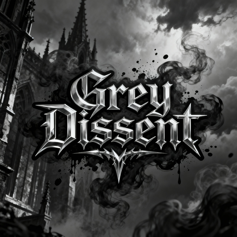 Grey Dissent Band Logo Design | Metal Artistry Grey Dissent Band Logo Design | Metal Artistry