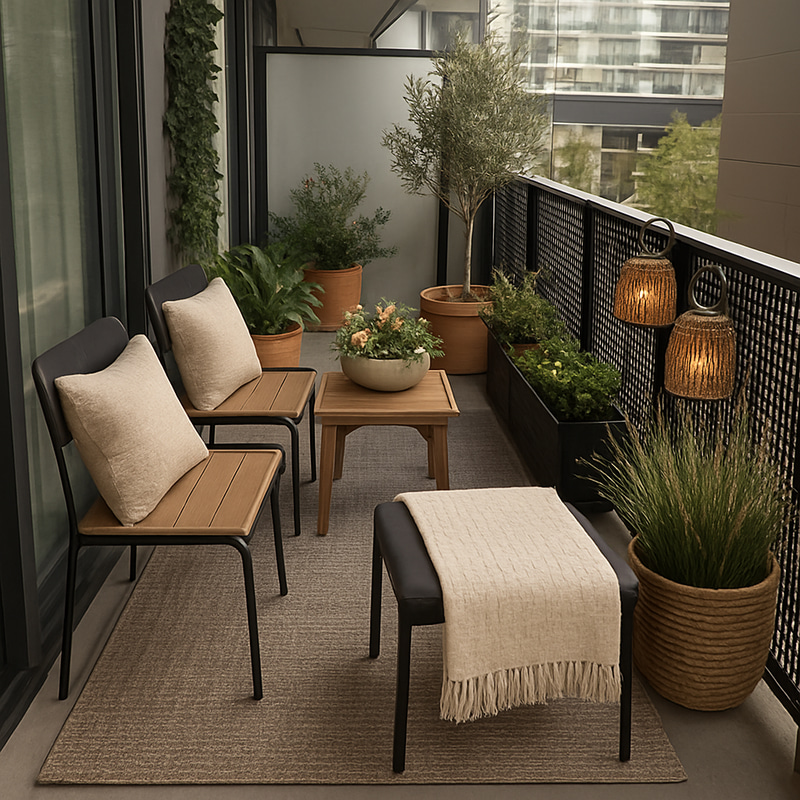 Creative Balcony Decoration Ideas for Small Spaces