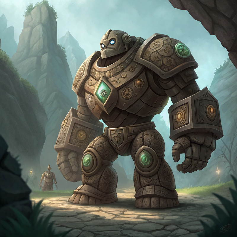 Adult Mega Mini Paluten Golem - Unique Collectible Adult Mega Mini Paluten Golem - Unique Collectible