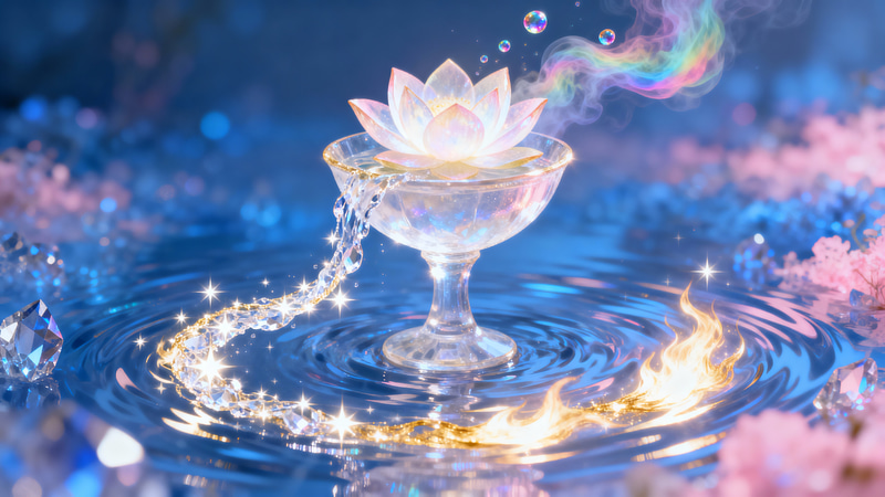 Ethereal Chalice of Light and Rippling Starlight Ethereal Chalice of Light and Rippling Starlight