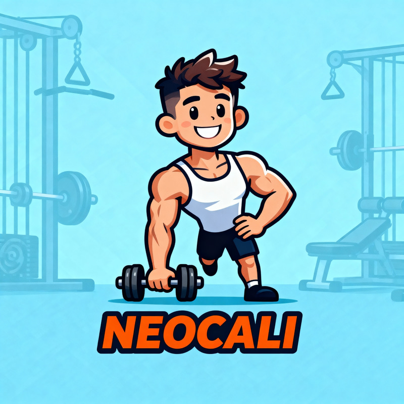 Strong Calisthenics Mascot - NEOCALI