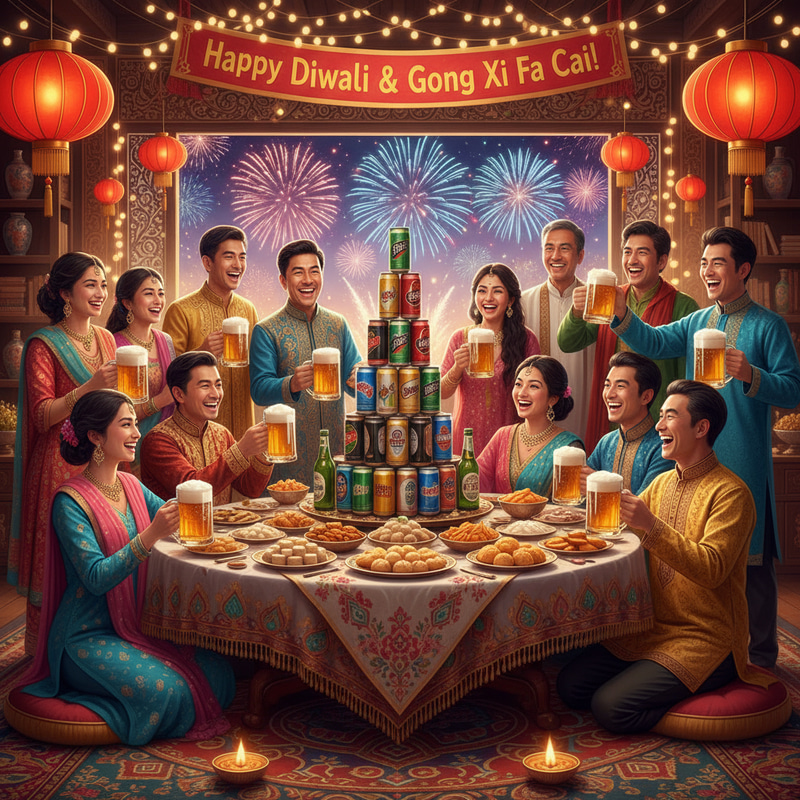 Celebrate Diwali with a Chinese-Indian Twist Celebrate Diwali with a Chinese-Indian Twist