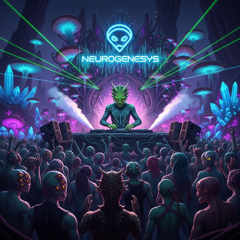 Neurogenesys: Alien Psytrance Party Experience Neurogenesys: Alien Psytrance Party Experience