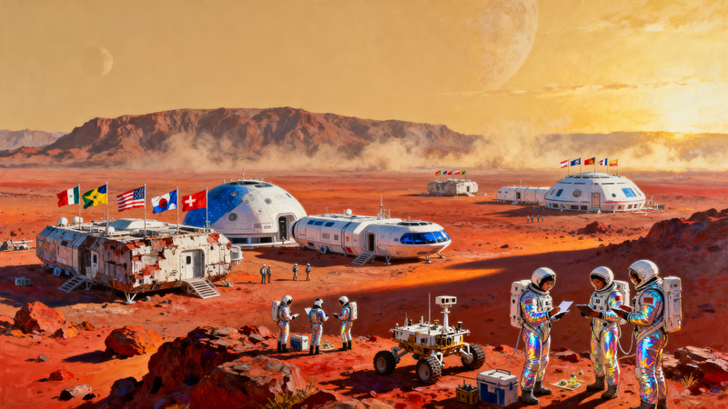 Explore Mars: International Astronaut Habitats Explore Mars: International Astronaut Habitats