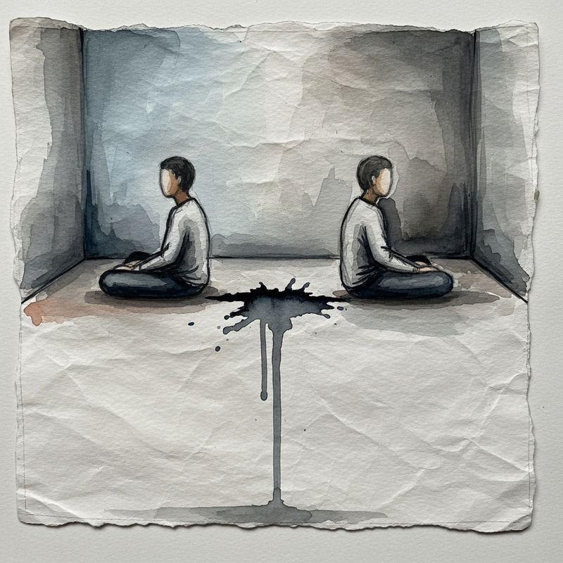 Imperfect Watercolor Painting: Emotion and Depth