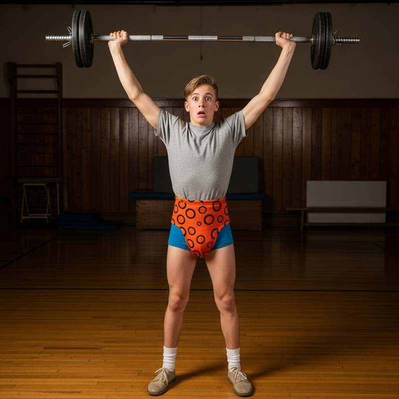 Goofy as a Teenage Gymnast in 1949 Goofy as a Teenage Gymnast in 1949