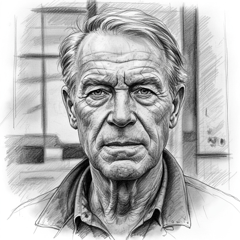 Transform Photo to Sketch and Age 20 Years Transform Photo to Sketch and Age 20 Years