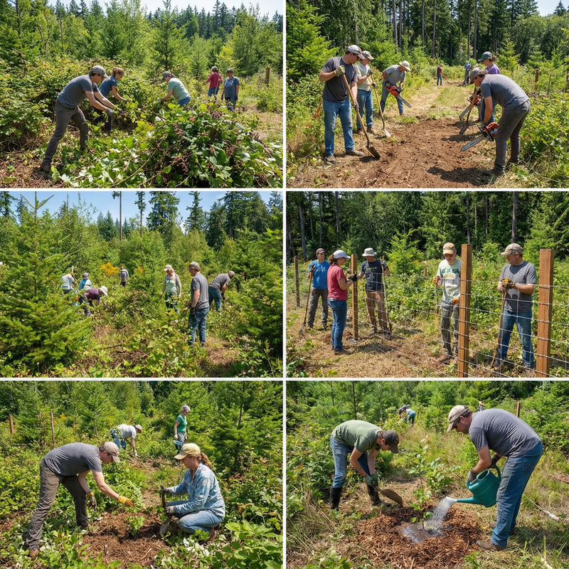 Restoring Young Forests: Community Efforts Restoring Young Forests: Community Efforts
