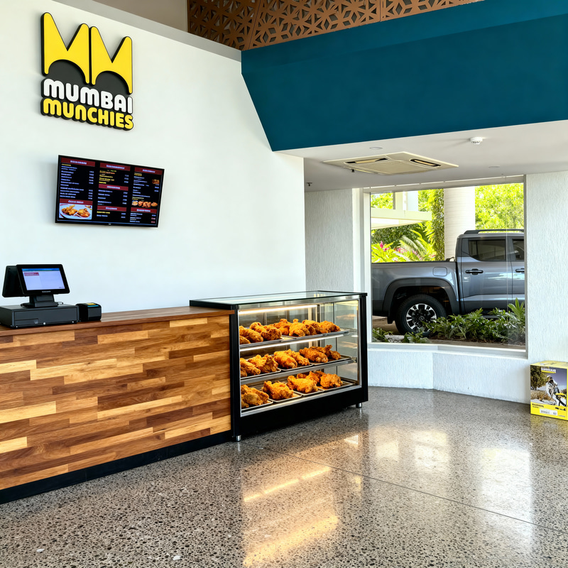Mumbai Munchies Reception Area Design Mumbai Munchies Reception Area Design