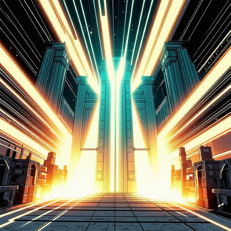 Heavenly Gates: A Neil Gaiman Comic Strip Heavenly Gates: A Neil Gaiman Comic Strip