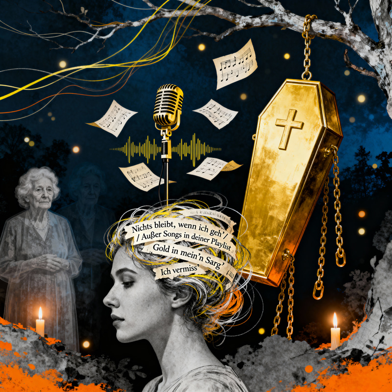 Visual Collage for Tom Hengst's 'Eine Stimme'