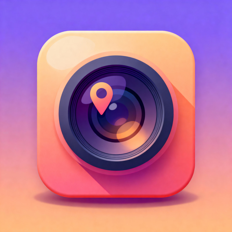 Modern App Icon for Photography Contest
