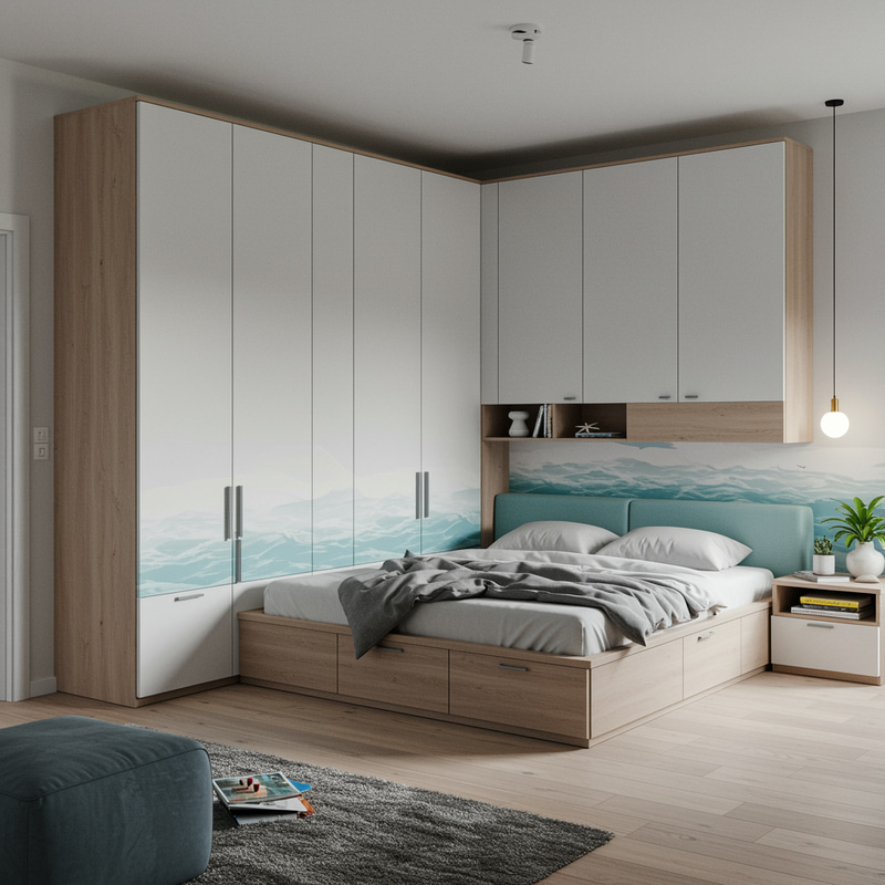 Ocean Matte Modular Master Bedroom Design Ocean Matte Modular Master Bedroom Design