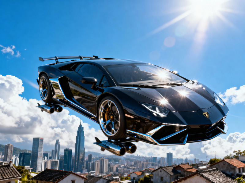 Futuristic Flying Car Concept: The Next Innovation