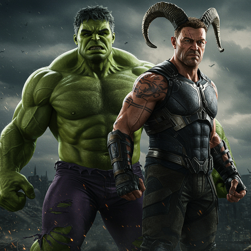 Hulk and Capricorn Stand Together Hulk and Capricorn Stand Together