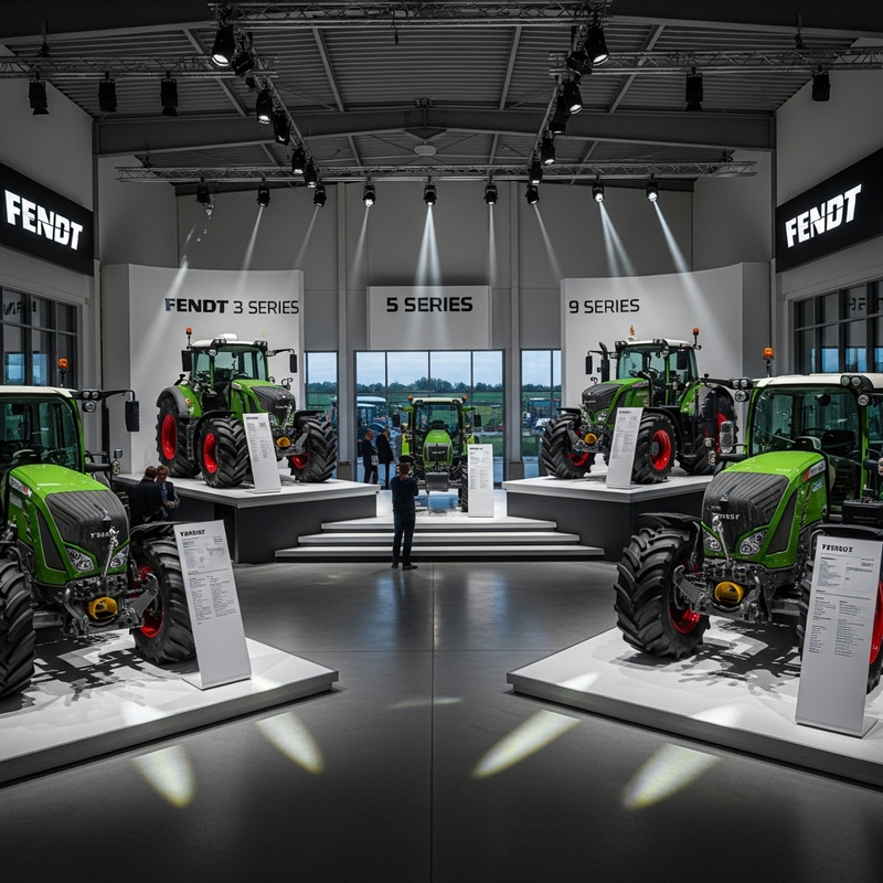 Fendt Tractor Series Display: 3, 5, 7, 9 Fendt Tractor Series Display: 3, 5, 7, 9
