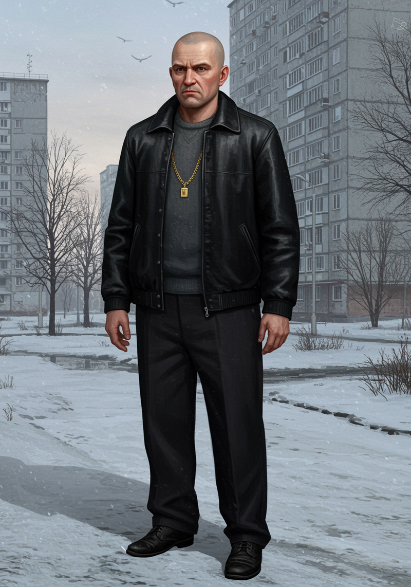 Russian Gangster Stereotype from the 1990s