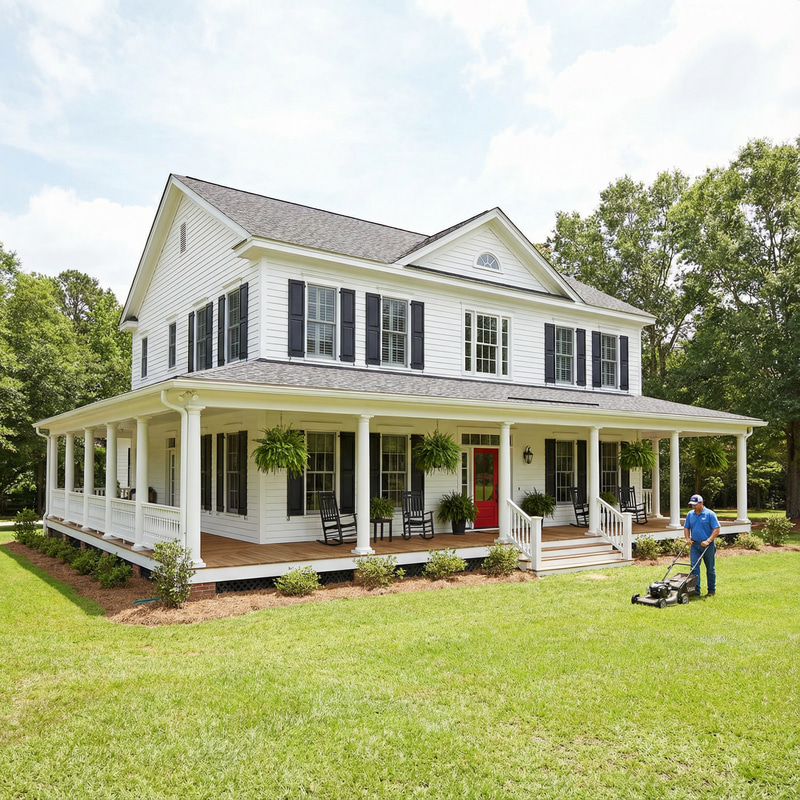 Southern Traditional Homes with Wrap Around Porches Southern Traditional Homes with Wrap Around Porches
