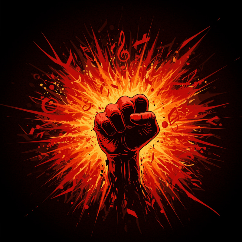 Rage in a Song - Album Cover Art