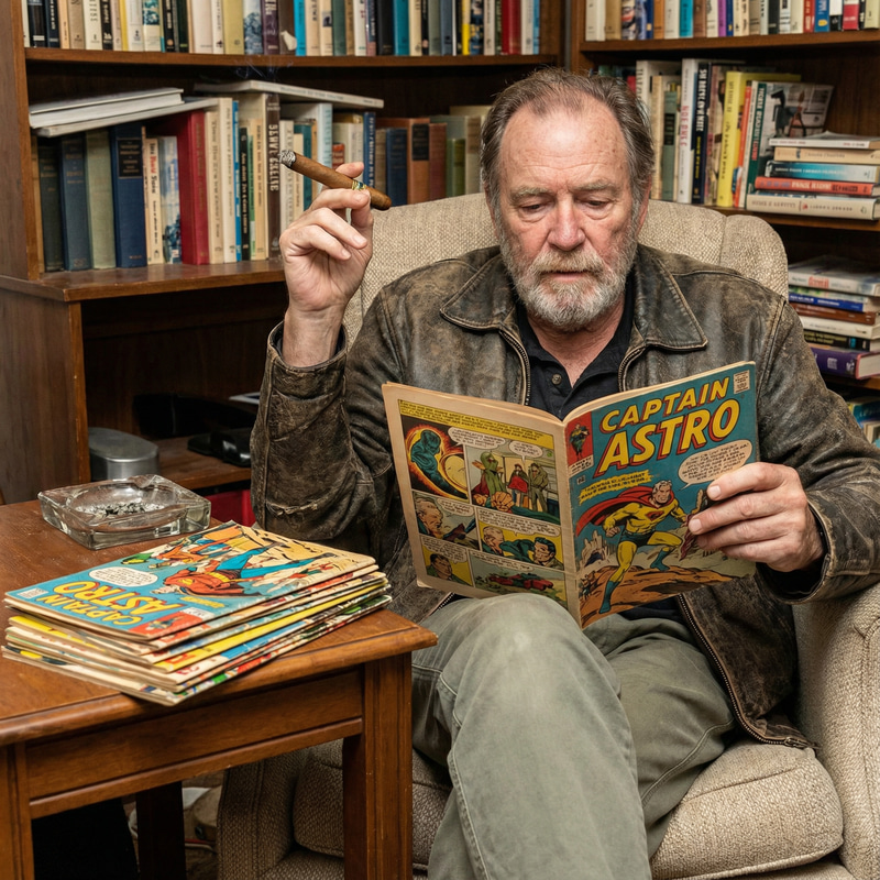 Cigar and Comic Book Enthusiasts Unite
