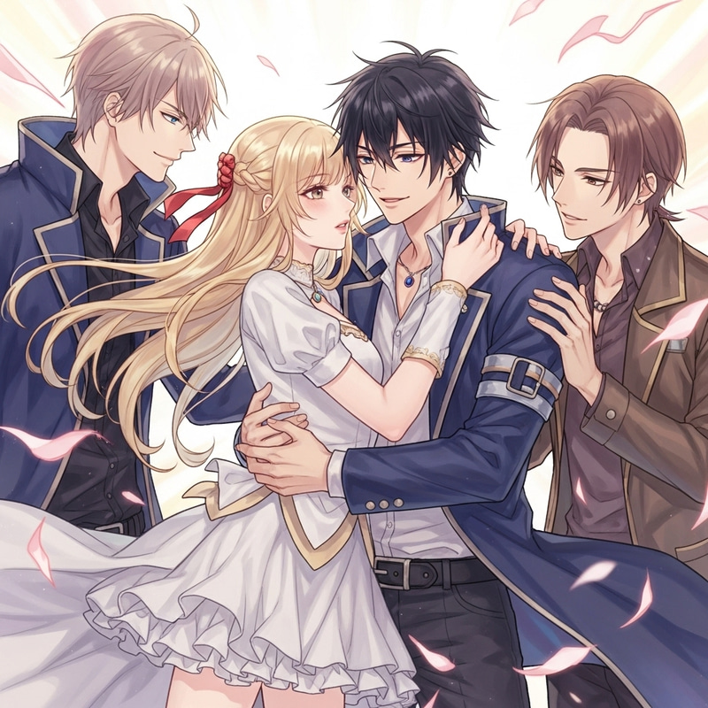 Vibrant Anime Fantasy with Stunning Models Vibrant Anime Fantasy with Stunning Models