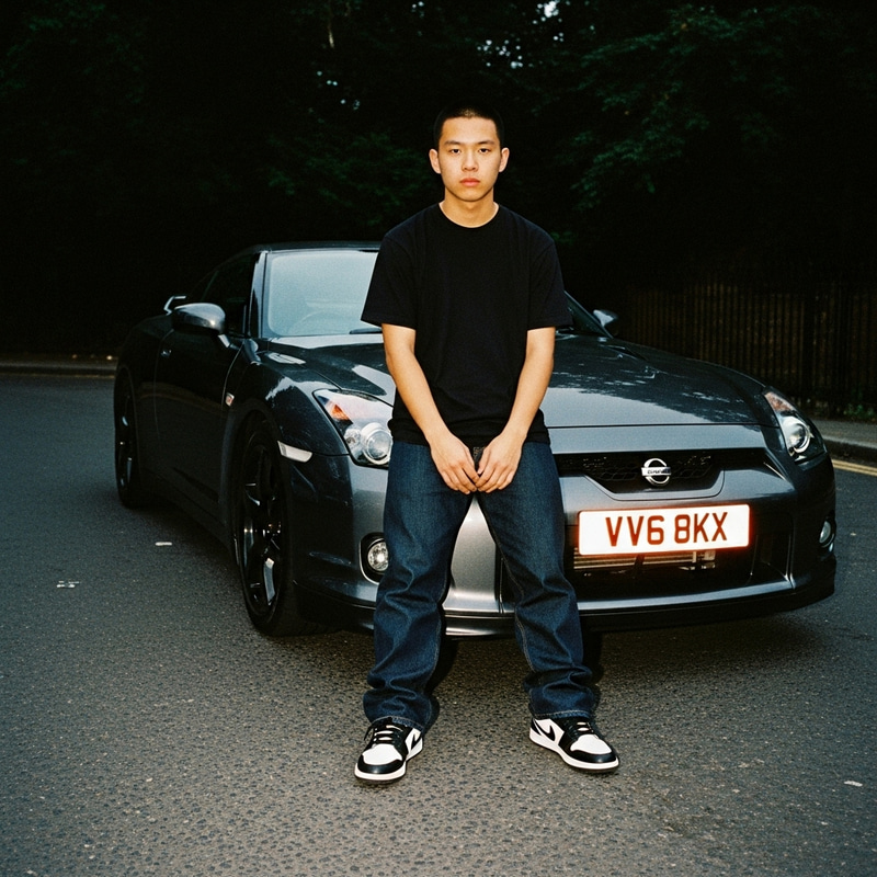 Grunge-Style Analog Photos with Nissan GT 8 Grunge-Style Analog Photos with Nissan GT 8