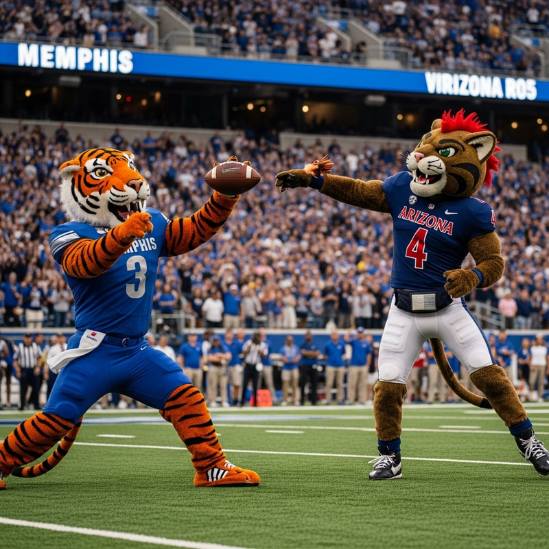Memphis Tiger vs Arizona Wildcats - College Football Showdown Memphis Tiger vs Arizona Wildcats - College Football Showdown