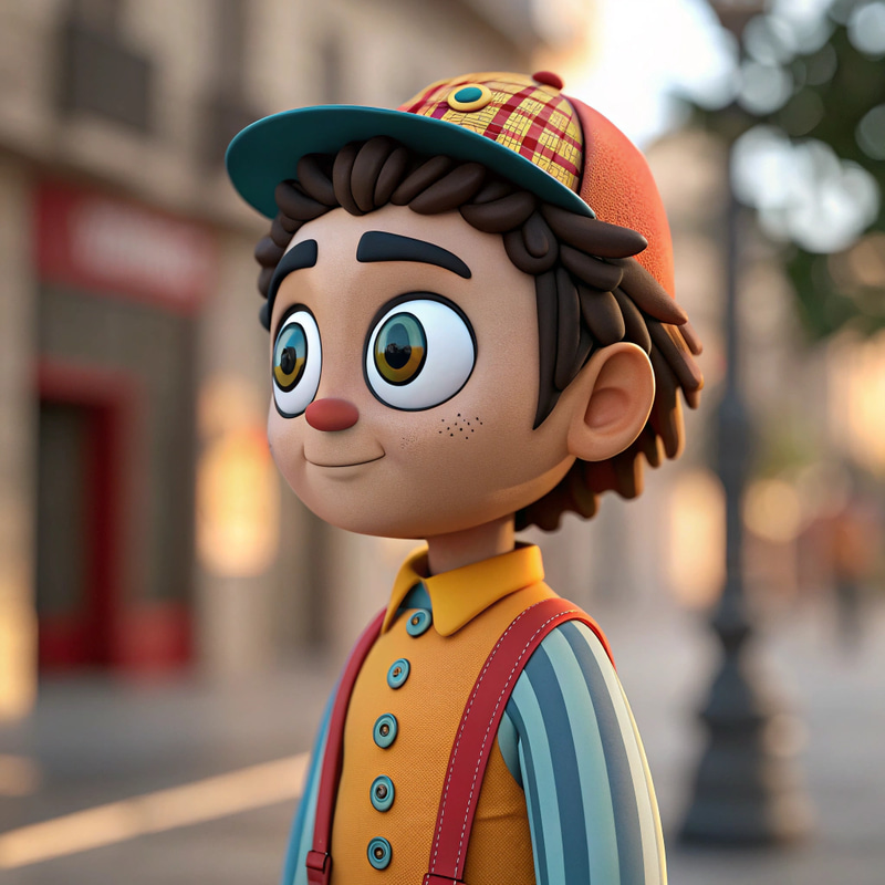 3D Cartoon Character Creation Services