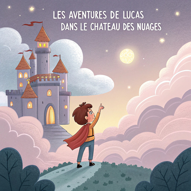 Lucas's Adventures in the Cloud Castle - Book Cover