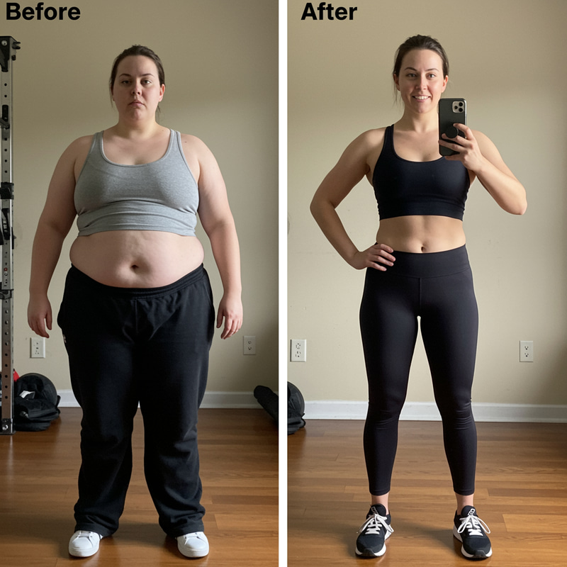 Weight Loss Success: Before and After Journey