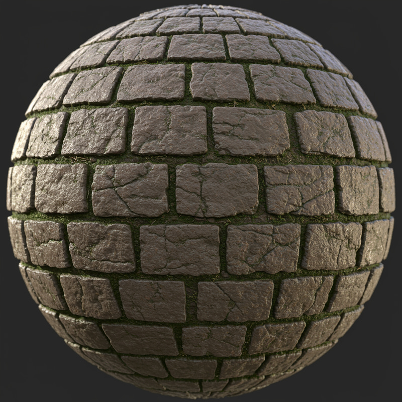 Seamless Granite Pavers for Pathways