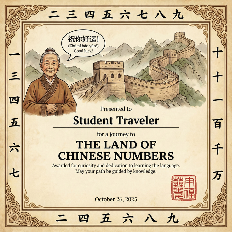 Travel Certificate for Learning Chinese in 2025 Travel Certificate for Learning Chinese in 2025