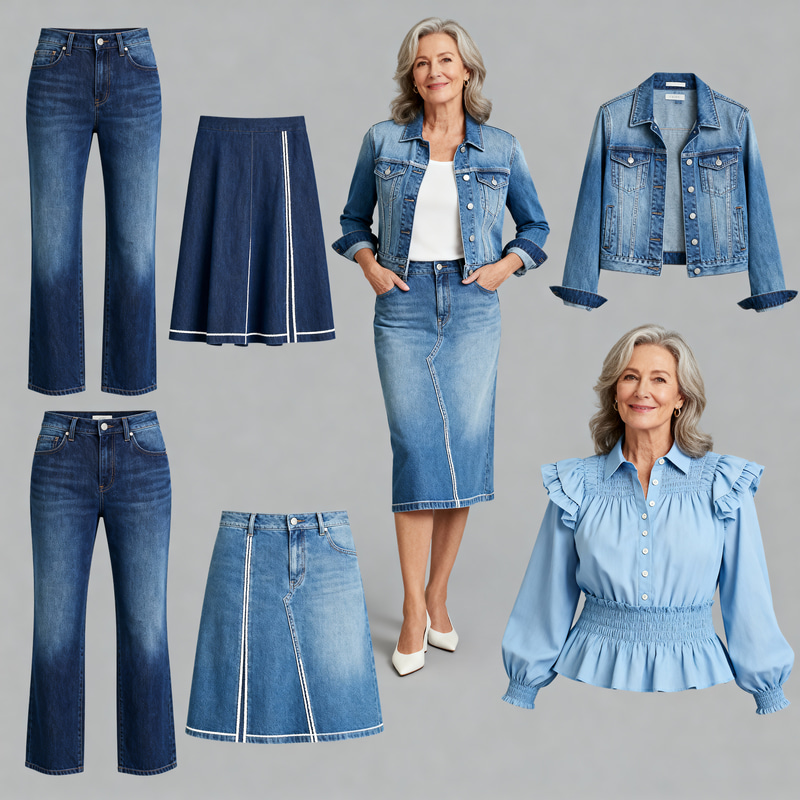 Stylish Denim Wear for Women Over 30 Stylish Denim Wear for Women Over 30