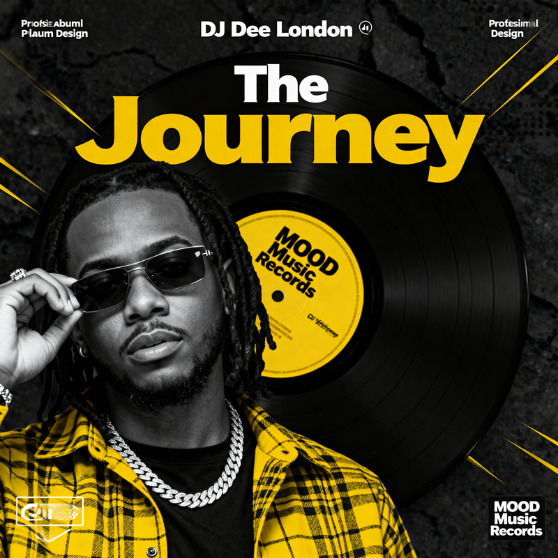 The Journey by DJ Dee London - Album Cover Design