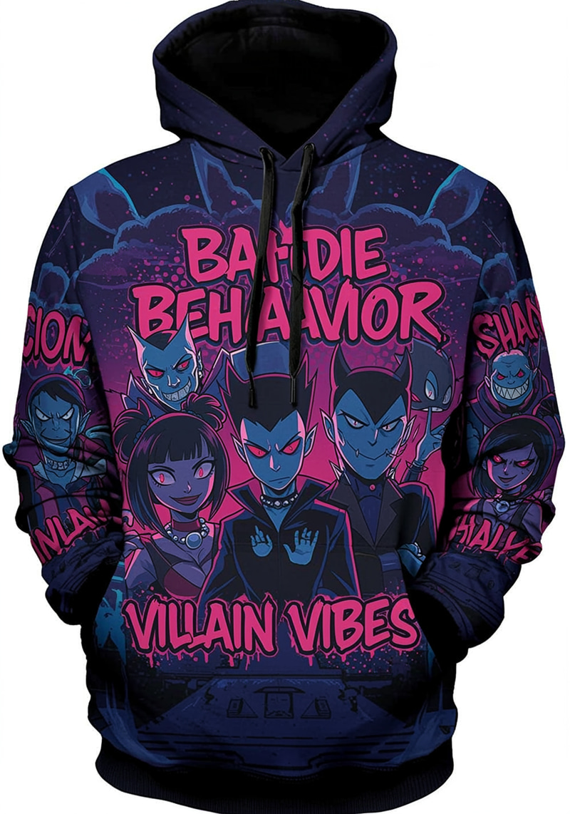 Baddie Behavior Villain Hoodie - Trendy & Stylish Baddie Behavior Villain Hoodie - Trendy & Stylish