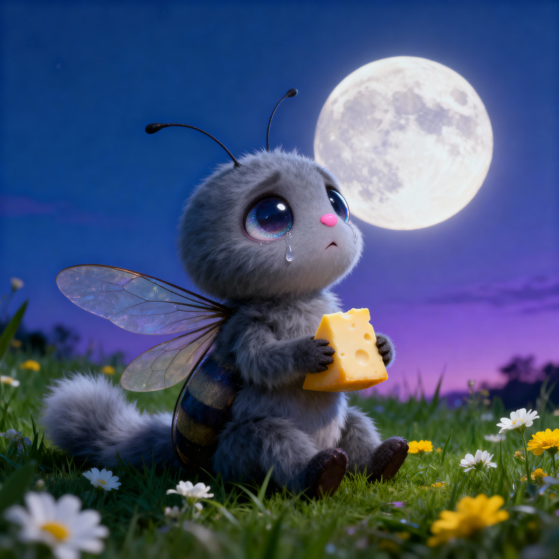 Melancholic Firefly Art - Ethereal Fantasy