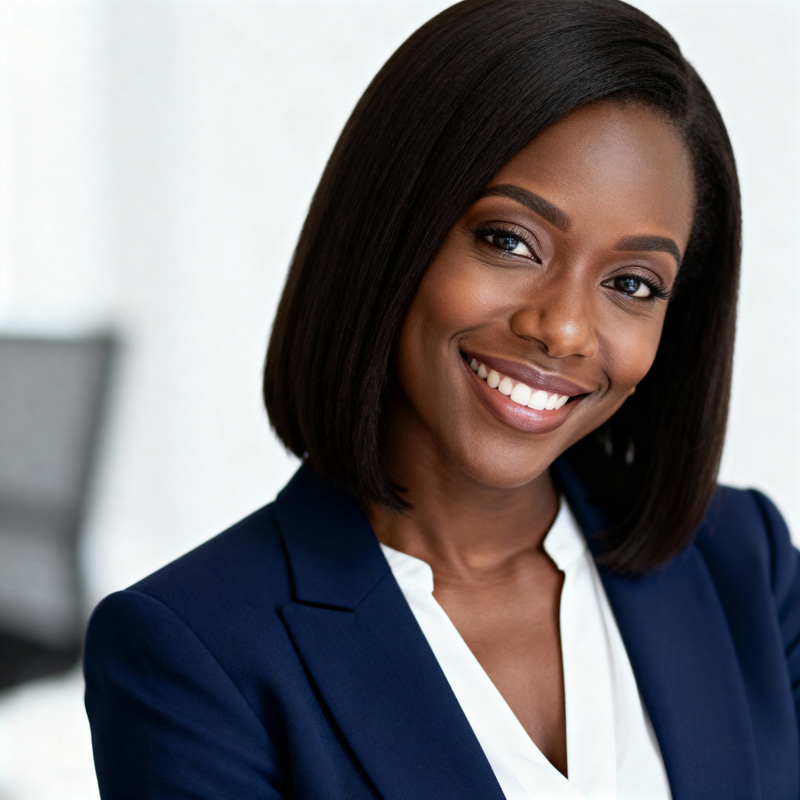 Professional LinkedIn Headshot for Black Women Professional LinkedIn Headshot for Black Women