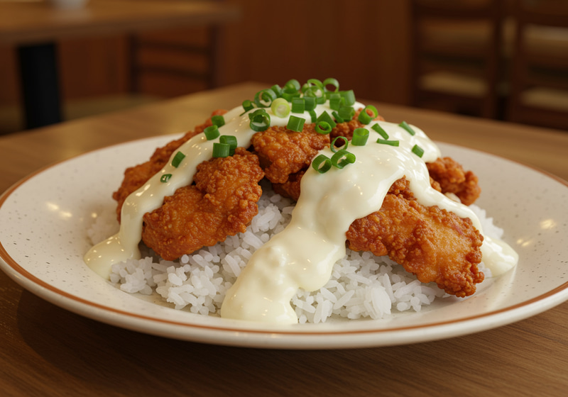 Thai Chicken Fried Rice with White Sauce Recipe Thai Chicken Fried Rice with White Sauce Recipe