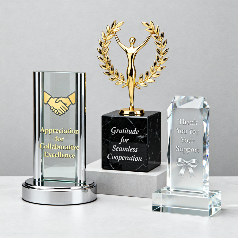 Unique Appreciation Trophy Designs for Secondees Unique Appreciation Trophy Designs for Secondees