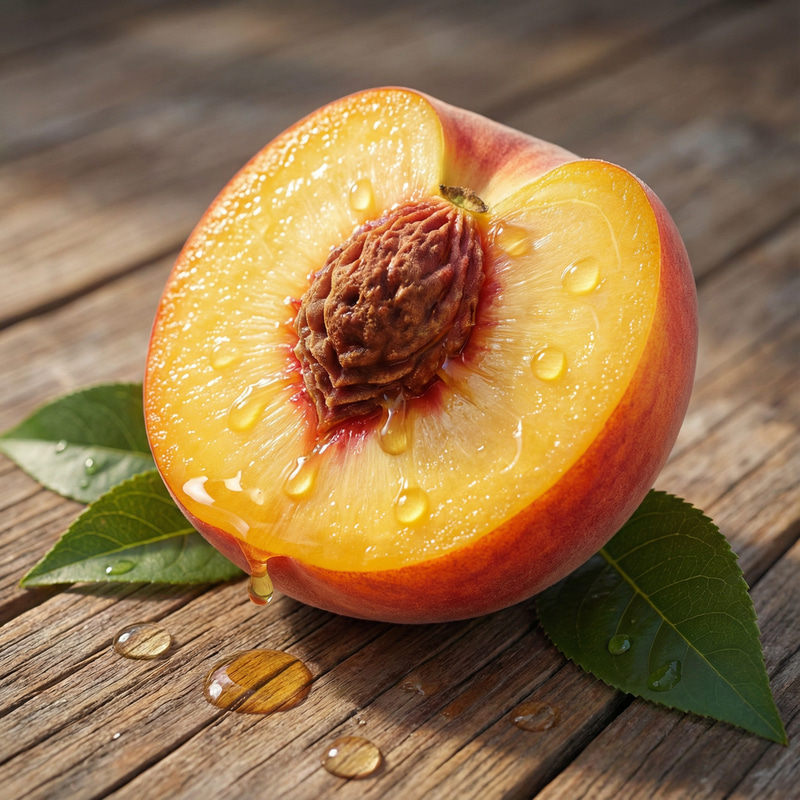 Juicy Peach Creation | Fresh & Delicious Juicy Peach Creation | Fresh & Delicious