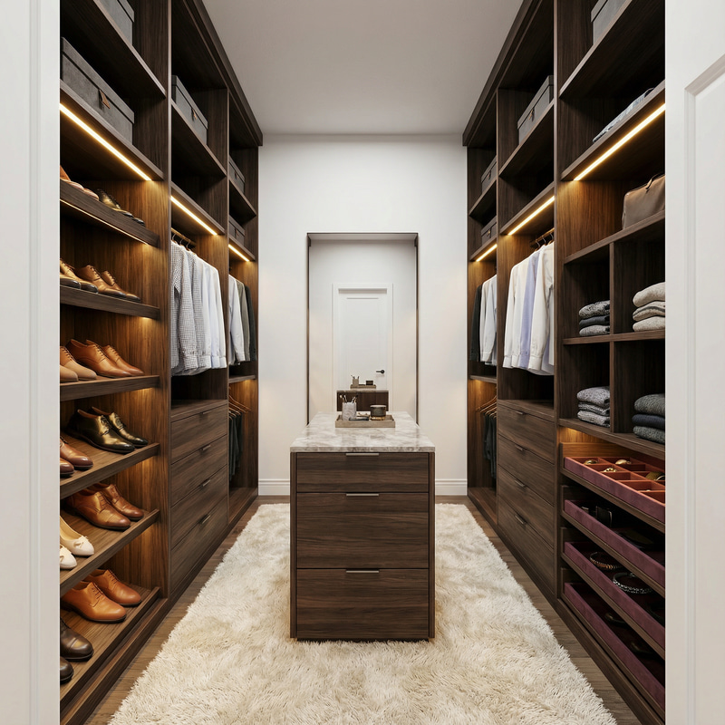 Stylish Modern Walk-In Closet Ideas Stylish Modern Walk-In Closet Ideas