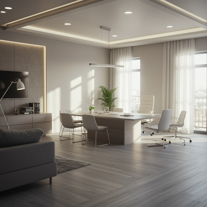 Office Design: 120 Sq Ft Executive Setup