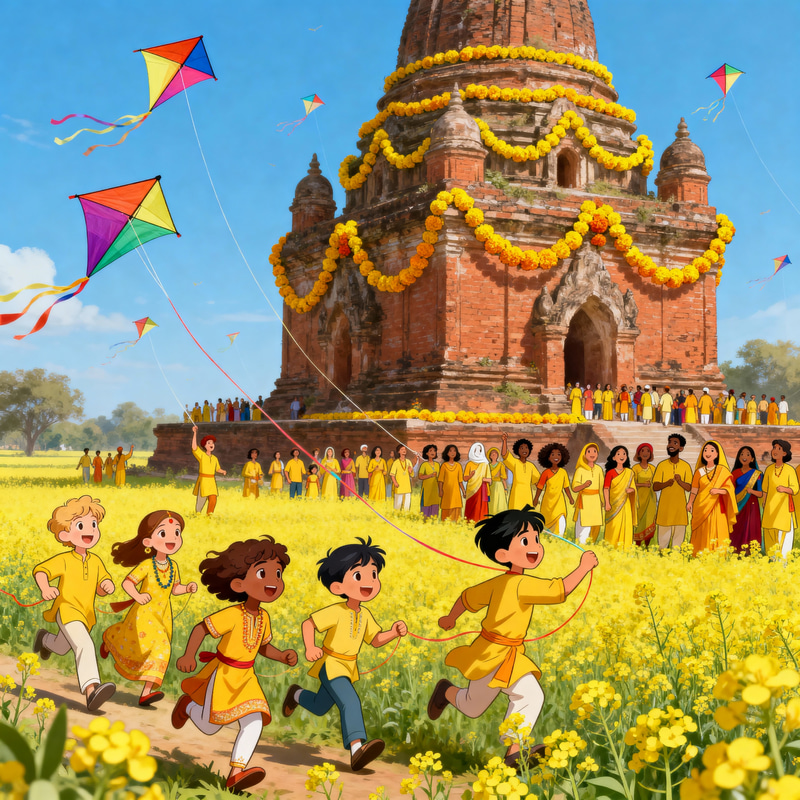 Celebrate Basant Festival: Spring's Vibrant Arrival Celebrate Basant Festival: Spring's Vibrant Arrival