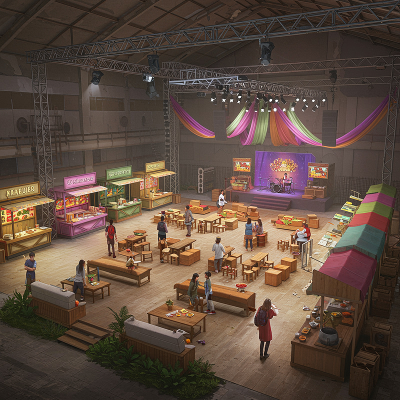 Affordable Music Festival Venue Design Affordable Music Festival Venue Design