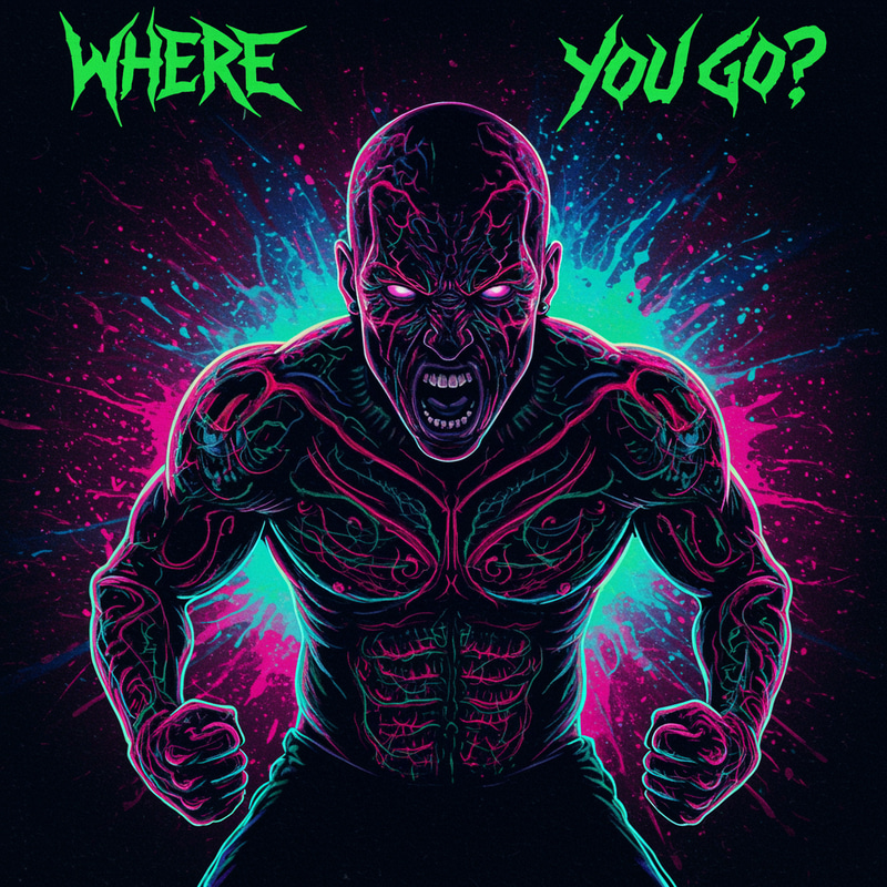 Hardcore Metal Album Cover - Where You Go? Hardcore Metal Album Cover - Where You Go?