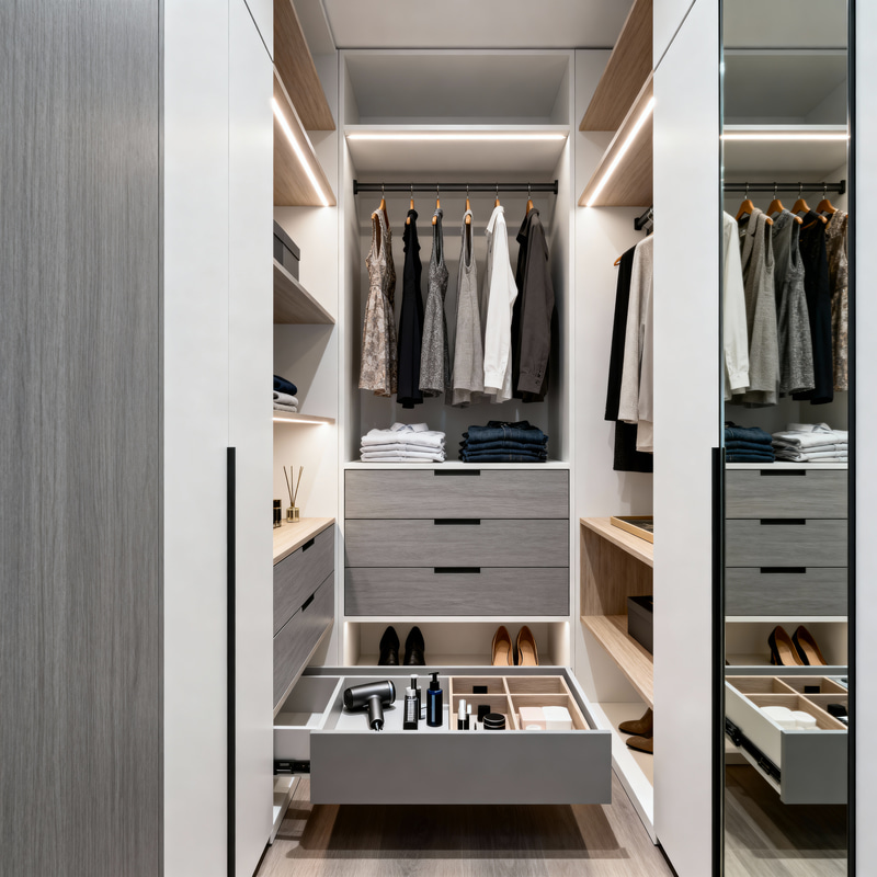 Innovative Wardrobe Designs for Small Spaces Innovative Wardrobe Designs for Small Spaces