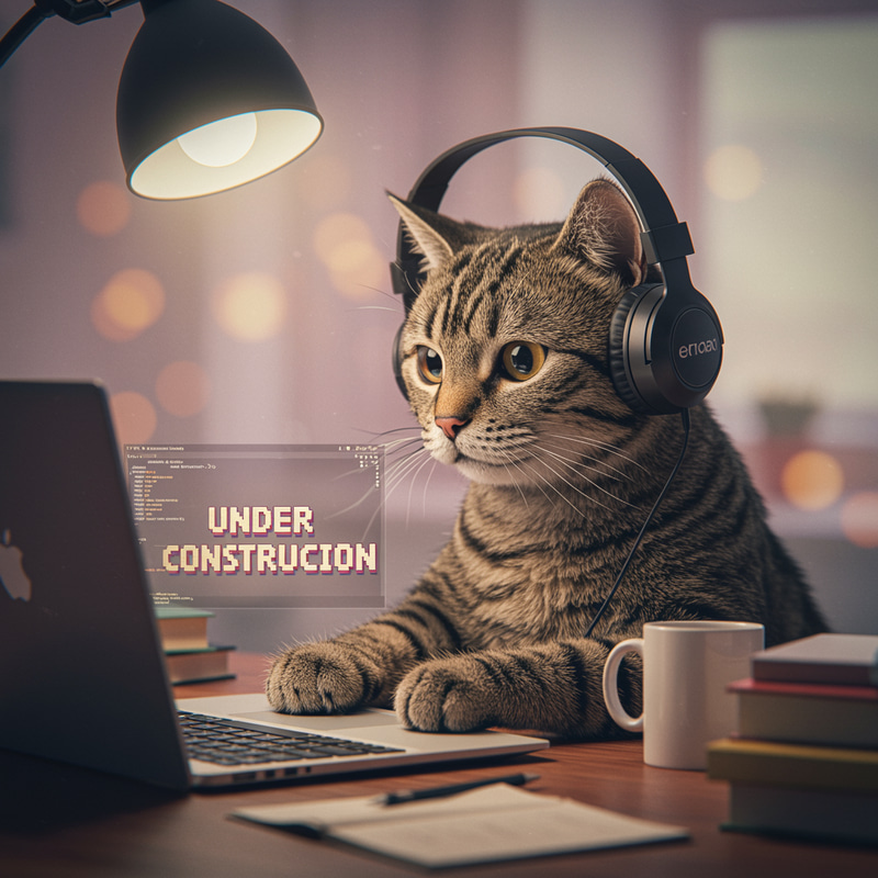 Cat Programmer Avatar - Under Construction