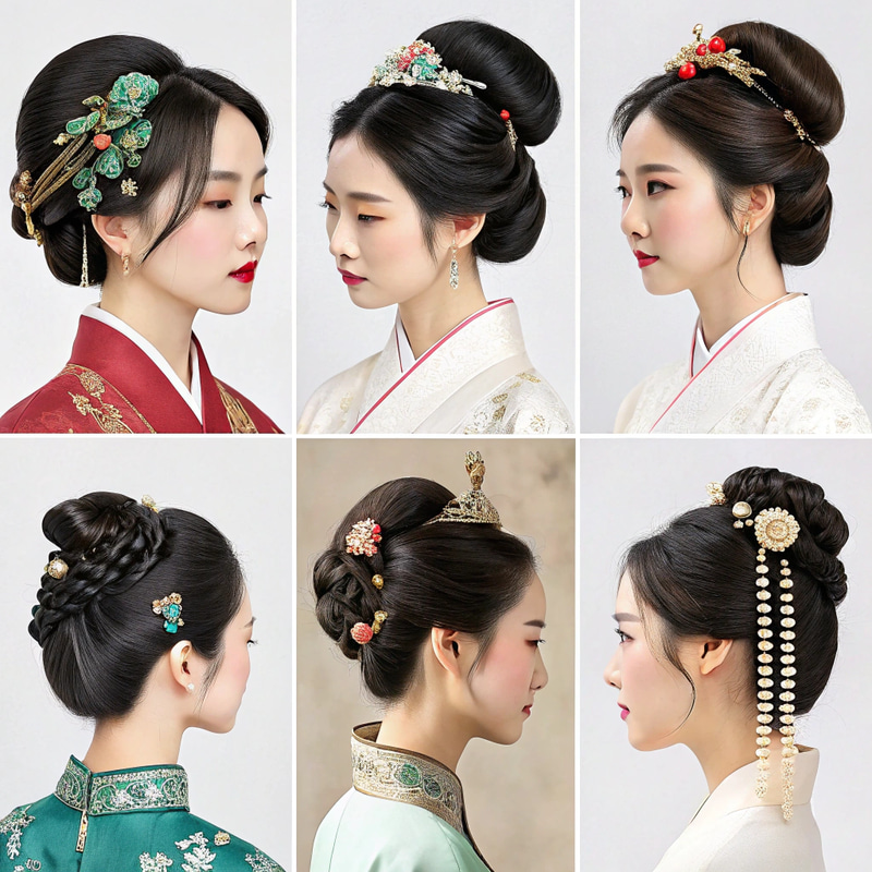 Elegant Chinese Traditional Hairstyles Elegant Chinese Traditional Hairstyles
