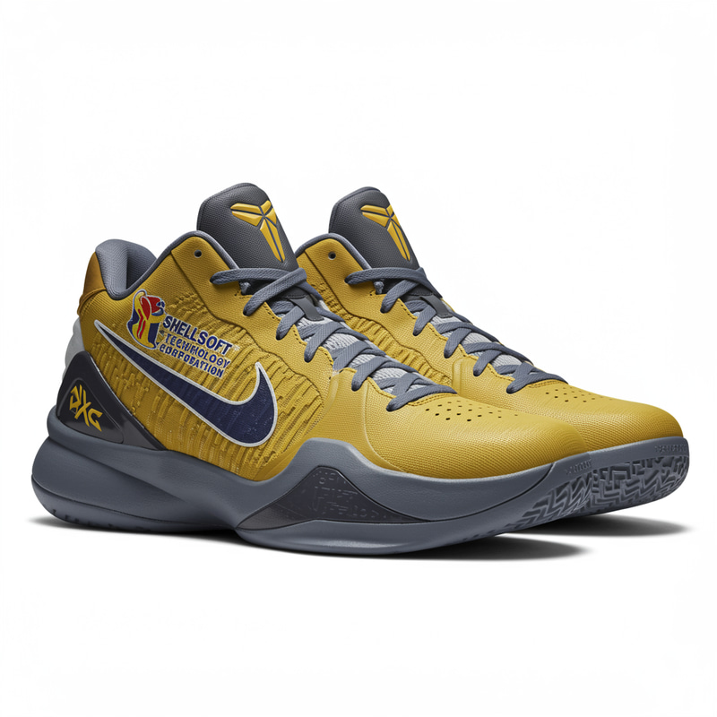 Custom Kobe Basketball Shoes with Shellsoft Logo